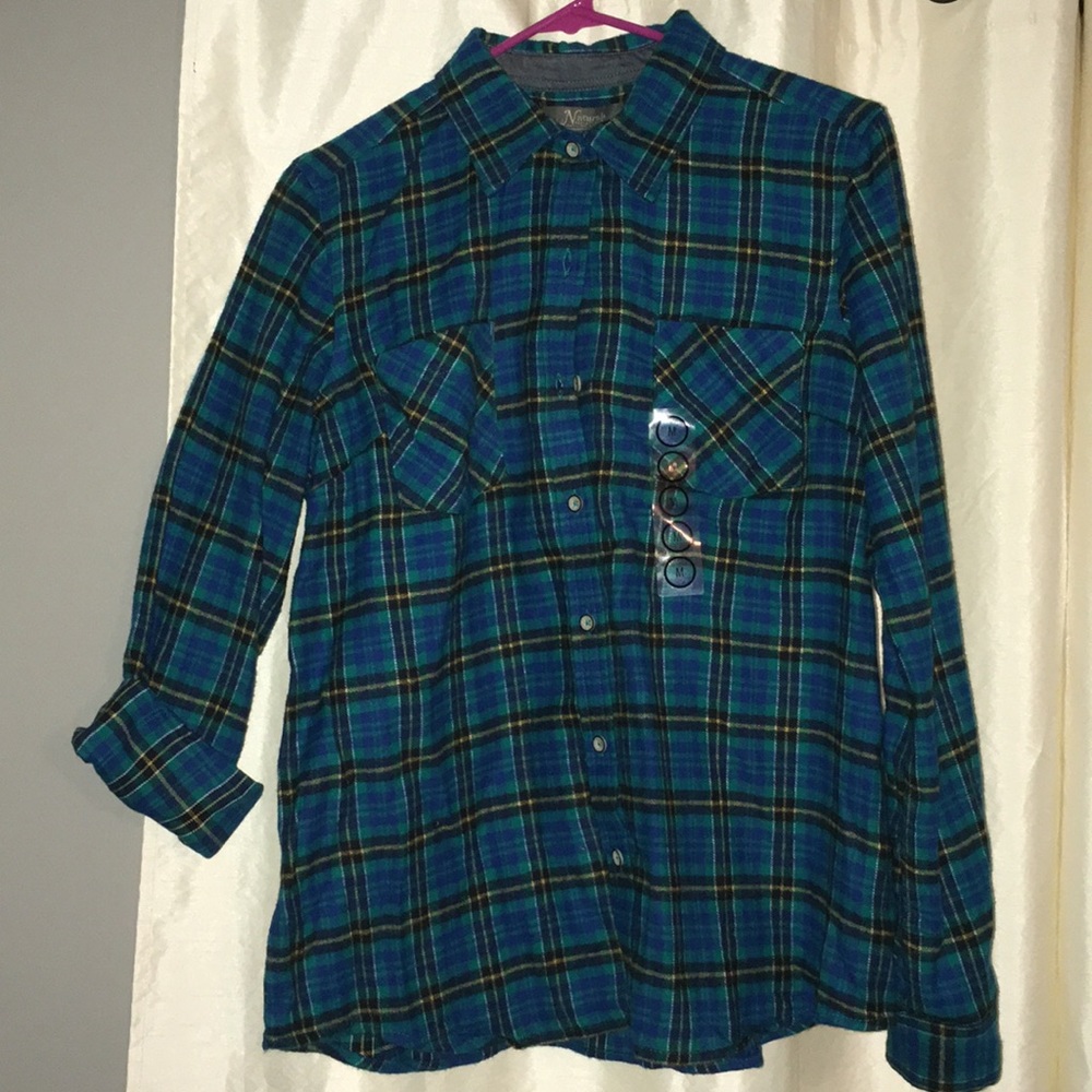 Long sleeve flannel shirt